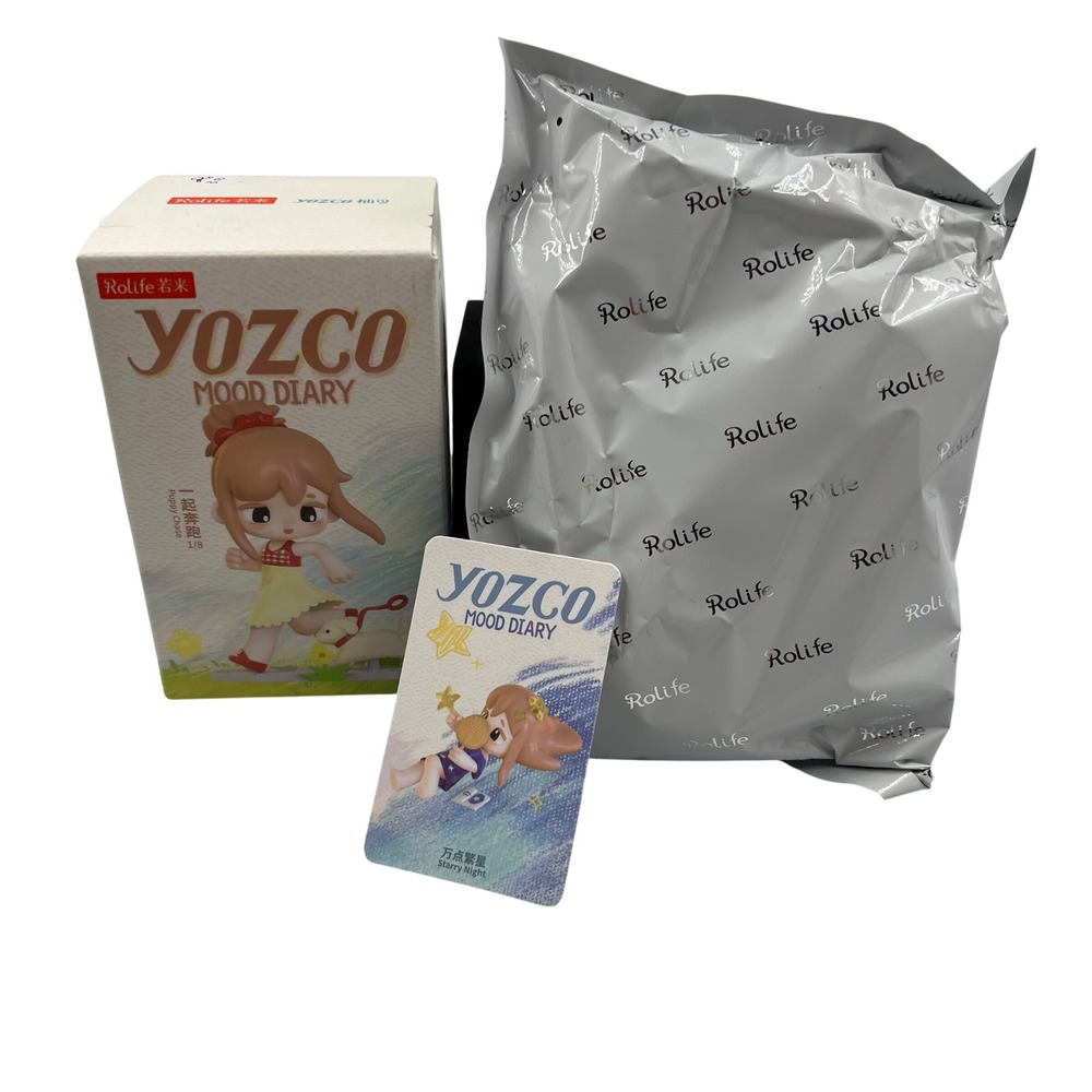 Rolife YOZCO Mood Diary Starry Night Confirmed Figure Blind Box with Card
